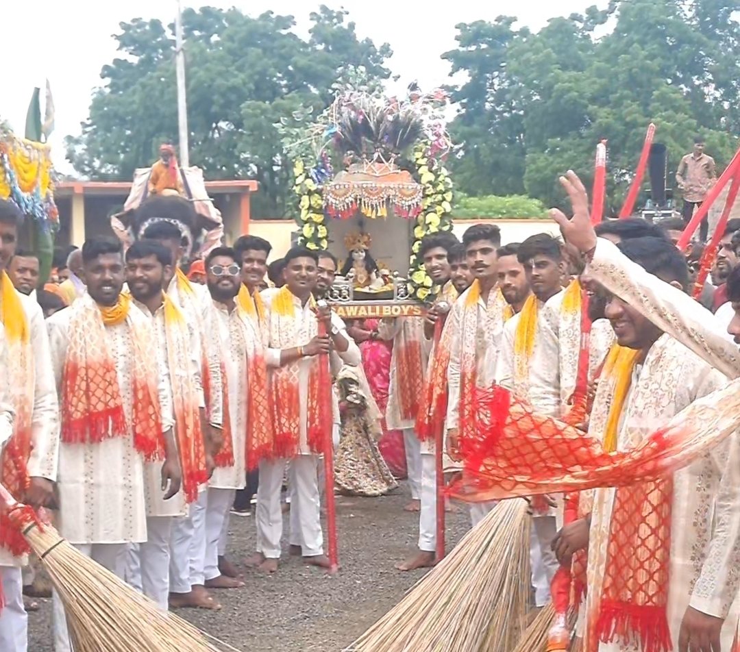 जन्माष्टमी पर्व पर जिला मुख्यालय पर निकाली भव्य पालकी यात्रा, आकर्षक झांकियां व अखाड़े रहे आकर्षण का केंद्र