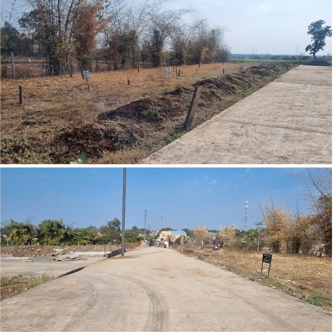 आगर के दशहरा मैदान के पीछे अवैध कॉलोनी का जाल, बिना टीएनसी बिना रेरा अप्रूव्ड के ग्रीन बेल्ट में काट दी अवैध कॉलोनी, आमजन के साथ हो रहा छलावा