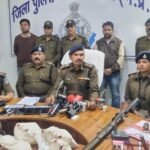 आगर पुलिस की अन्य राज्य में नशीले पदार्थ की मैन्युफैक्चरिंग फैक्ट्री पर दबिश, करीब  05 करोड़ रुपए का मशरूका किया बरामद