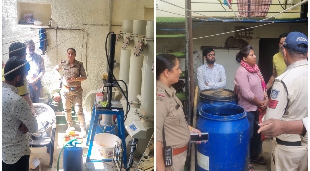 आगर कोतवाली पुलिस की बड़ी कार्रवाई, अवैध रूप से संचालित चांदी रिफाइंड की फैक्ट्री पकड़ी, बड़ी मात्रा में एसिड और अन्य खतरनाक रसायन मिले