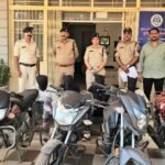 नशे के आदि युवकों ने खर्चा-पानी निकालने के लिए बाइक चोरी की बनाई गैंग, आगर कोतवाली थाना प्रभारी शशि उपाध्याय ने चार आरोपी को दबोचा, पांच बाइक बरामद