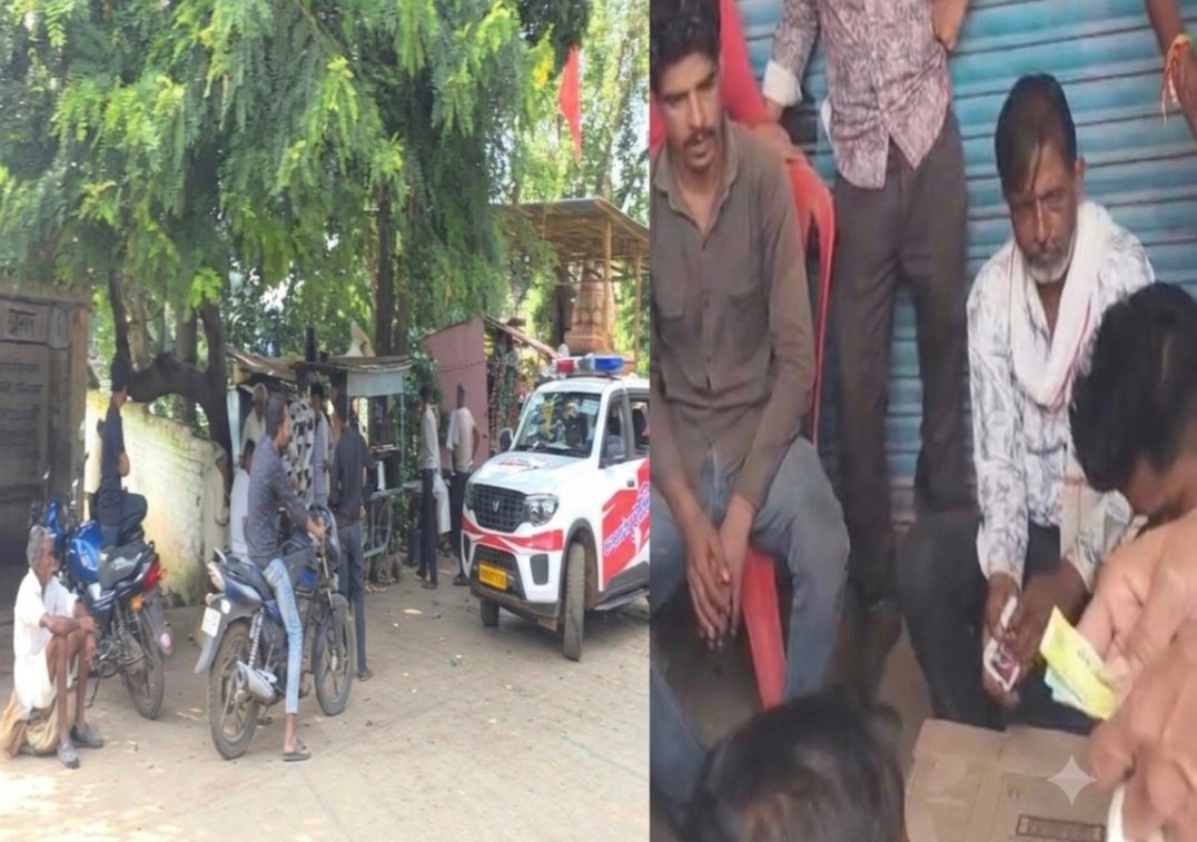 आगर शहर में सट्टे का कारोबार बेखौफ: डॉयल 112 गाड़ी उसमें बैठे ASI के सामने सट्टा, बस स्टैंड पर खुले आम सट्टा, कानून के खौफ से बेपरवाह